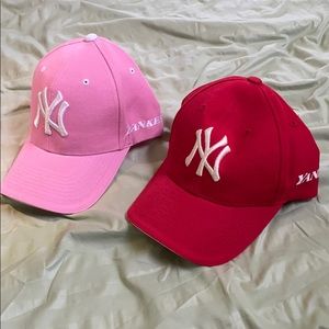 His and Hers Yankees caps set of 2